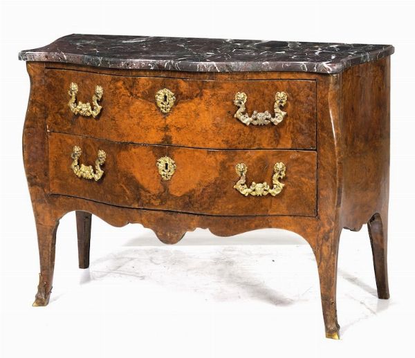 Com� lastronato in radica, XVIII secolo  - Asta Antiquariato Ottobre  - Associazione Nazionale - Case d'Asta italiane