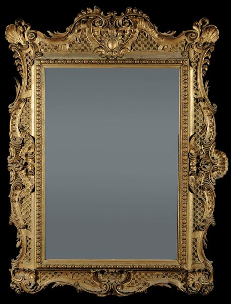Specchiera in stile Luigi XIV in legno intagliato e dorato  - Asta Antiquariato Ottobre  - Associazione Nazionale - Case d'Asta italiane