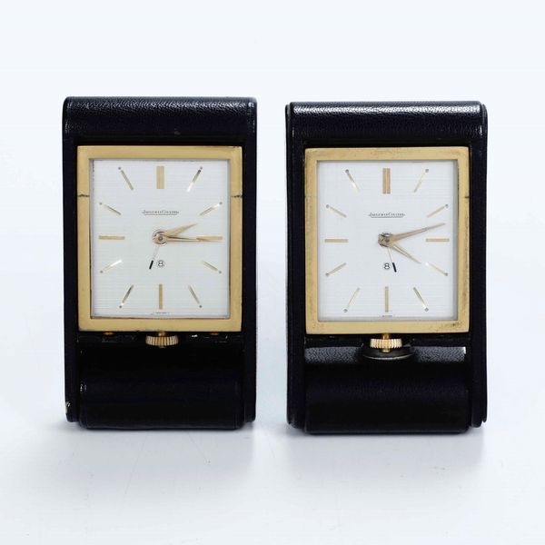 Coppia di svegliarini Jaeger Le Coultre  - Asta Antiquariato Ottobre  - Associazione Nazionale - Case d'Asta italiane