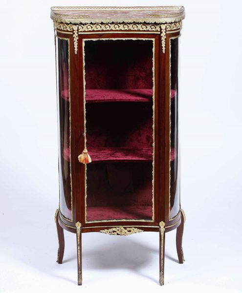 Vetrina Napoleone III, XIX secolo  - Asta Antiquariato Ottobre  - Associazione Nazionale - Case d'Asta italiane