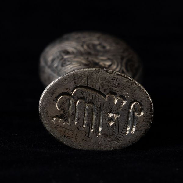 Sigillo in argento con decori vegetali incisi, Francia  - Asta Antiquariato Ottobre  - Associazione Nazionale - Case d'Asta italiane