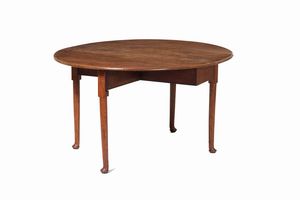 Tavolo a bandelle Toscana, XIX secolo in noce  - Asta Antiquariato Ottobre  - Associazione Nazionale - Case d'Asta italiane