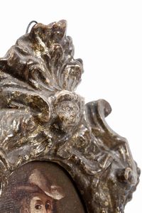 Scuola italiana del XVIII secolo Ritratto di donna con ventaglio  - Asta Antiquariato Ottobre  - Associazione Nazionale - Case d'Asta italiane