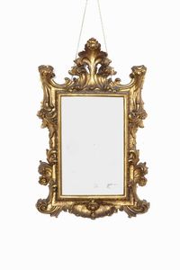 Console e specchiera. Stile �700, fine XIX secolo - inizio XX  - Asta Antiquariato Ottobre  - Associazione Nazionale - Case d'Asta italiane