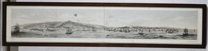 Couviller & Jacottet - Lemercier - Lemercier - Couviller & Jacottet Panorama della citta di Trieste.. Paris, Lemercier. Met� sec.XIX (Ma ristampa fotografica della stessa Trieste. Seconda Met� Secolo XX.)