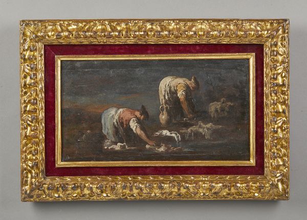 ARTISTA DEL XVII-XVIII SECOLO : Paesaggio con lavandaie  - Asta Asta 379 | ARTE ANTICA E DEL XIX SECOLO - Dipinti antichi e antiquariato  Online - Associazione Nazionale - Case d'Asta italiane