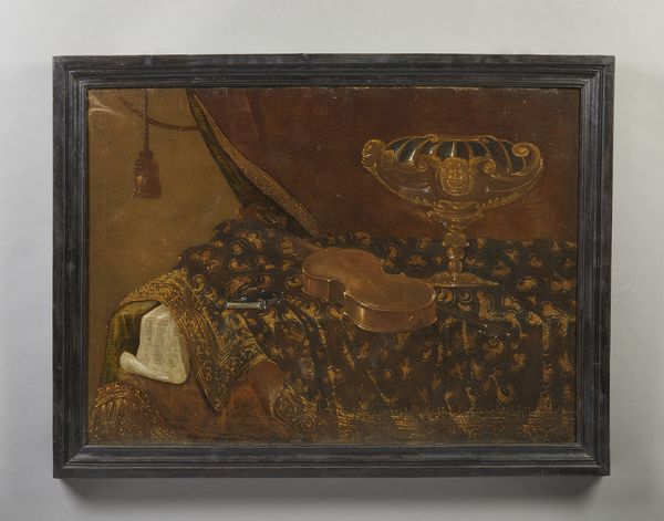 IL MALTESE FRANCESCO FIERAVINO (1611 - 1654) : Attribuito a. Natura morta con tappeto, violino e spartito  - Asta Asta 379 | ARTE ANTICA E DEL XIX SECOLO - Dipinti antichi e antiquariato  Online - Associazione Nazionale - Case d'Asta italiane