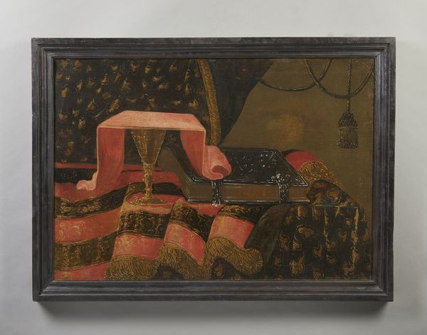 IL MALTESE FRANCESCO FIERAVINO (1611 - 1654) : Attribuito a. Natura morta con tappeto, libro e calice  - Asta Asta 379 | ARTE ANTICA E DEL XIX SECOLO - Dipinti antichi e antiquariato  Online - Associazione Nazionale - Case d'Asta italiane