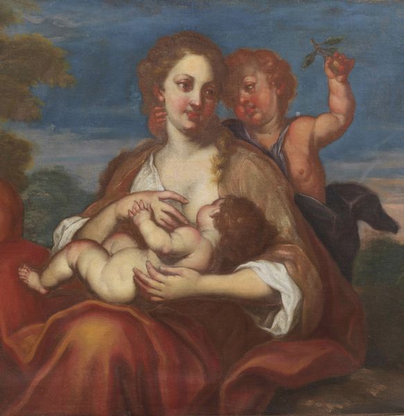 ARTISTA VENETO DEL XVIII SECOLO : Allegoria della Carit�  - Asta Asta 379 | ARTE ANTICA E DEL XIX SECOLO - Dipinti antichi e antiquariato  Online - Associazione Nazionale - Case d'Asta italiane