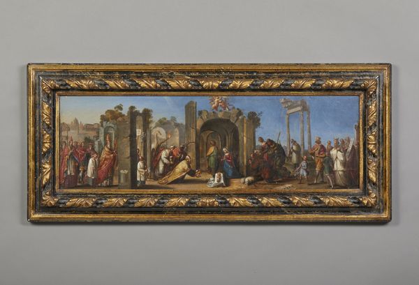 ARTISTA ITALIANO DEL XIX SECOLO : Adorazione dei Magi  - Asta Asta 379 | ARTE ANTICA E DEL XIX SECOLO - Dipinti antichi e antiquariato  Online - Associazione Nazionale - Case d'Asta italiane