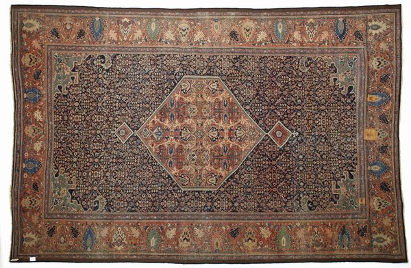 BIDJAR : Tappeto Bidjar, Persia, fine del XIX secolo  - Asta Asta 379 | ARTE ANTICA E DEL XIX SECOLO - Dipinti antichi e antiquariato  Online - Associazione Nazionale - Case d'Asta italiane
