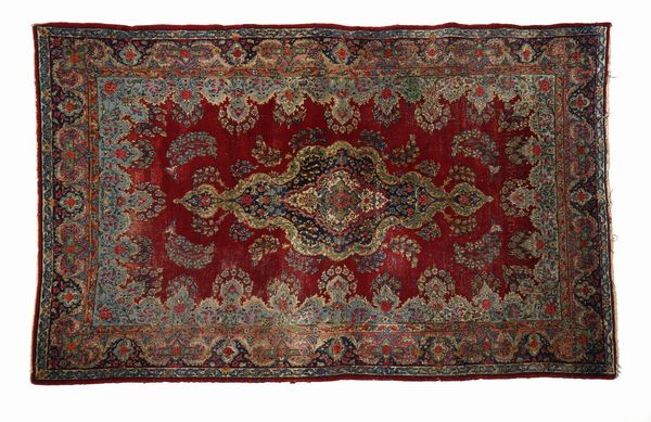 KIRMAN : Tappeto Kirman, Persia, 1950 circa  - Asta Asta 379 | ARTE ANTICA E DEL XIX SECOLO - Dipinti antichi e antiquariato  Online - Associazione Nazionale - Case d'Asta italiane