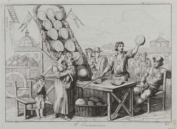 PINELLI BARTOLOMEO (1781 - 1835) : Gruppo di sedici incisioni dalla serie nuova raccolta di cinquanta costumi pittoreschi incisi all'acquaforte  - Asta Asta 379 | ARTE ANTICA E DEL XIX SECOLO - Dipinti antichi e antiquariato  Online - Associazione Nazionale - Case d'Asta italiane