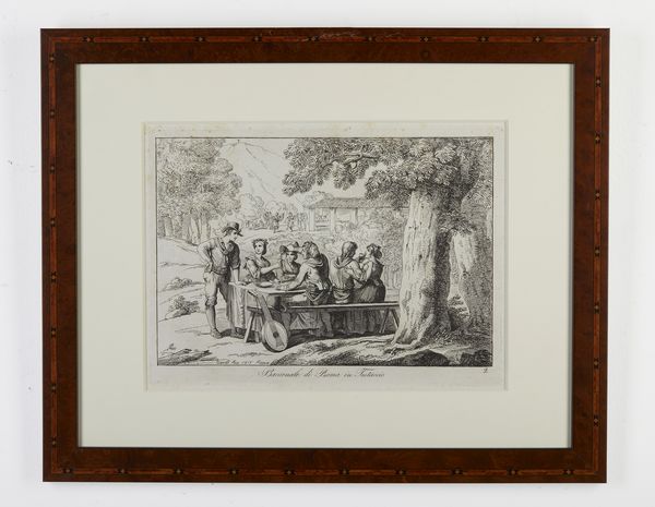 PINELLI BARTOLOMEO (1781 - 1835) : Gruppo di sedici incisioni dalla serie nuova raccolta di cinquanta costumi pittoreschi incisi all'acquaforte  - Asta Asta 379 | ARTE ANTICA E DEL XIX SECOLO - Dipinti antichi e antiquariato  Online - Associazione Nazionale - Case d'Asta italiane