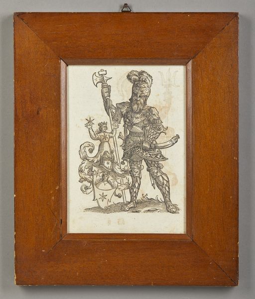 INCISORE NORDEUROPEO : Armigeri  - Asta Asta 379 | ARTE ANTICA E DEL XIX SECOLO - Dipinti antichi e antiquariato  Online - Associazione Nazionale - Case d'Asta italiane