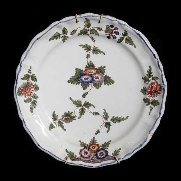 MANIFATTURA ANTONIBON, NOVE, XVIII SECOLO : Otto piatti in maiolica policroma con decorazione ''a blanser'', costituita tra elementi floreali stilizzati  - Asta Asta 379 | ARTE ANTICA E DEL XIX SECOLO - Dipinti antichi e antiquariato  Online - Associazione Nazionale - Case d'Asta italiane