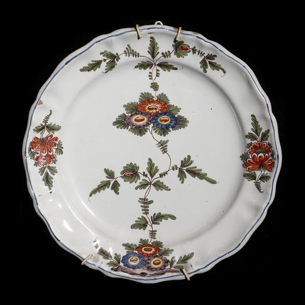 MANIFATTURA ANTONIBON, NOVE, XVIII SECOLO : Otto piatti in maiolica policroma con decorazione ''a blanser'', costituita tra elementi floreali stilizzati  - Asta Asta 379 | ARTE ANTICA E DEL XIX SECOLO - Dipinti antichi e antiquariato  Online - Associazione Nazionale - Case d'Asta italiane