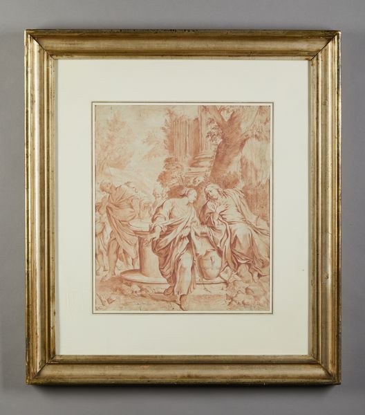 CARRACCI ANNIBALE (1560 - 1609) : Da un modello di. Cristo e la Samaritana al pozzo  - Asta Asta 379 | ARTE ANTICA E DEL XIX SECOLO - Dipinti antichi e antiquariato  Online - Associazione Nazionale - Case d'Asta italiane