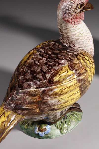 MANIFATTURA BARETTONI, NOVE, INIZI DEL XX SECOLO : Attribuito a. Coppia di terrine con coperchio in terraglia policroma in forma di capponi  - Asta Asta 379 | ARTE ANTICA E DEL XIX SECOLO - Dipinti antichi e antiquariato  Online - Associazione Nazionale - Case d'Asta italiane