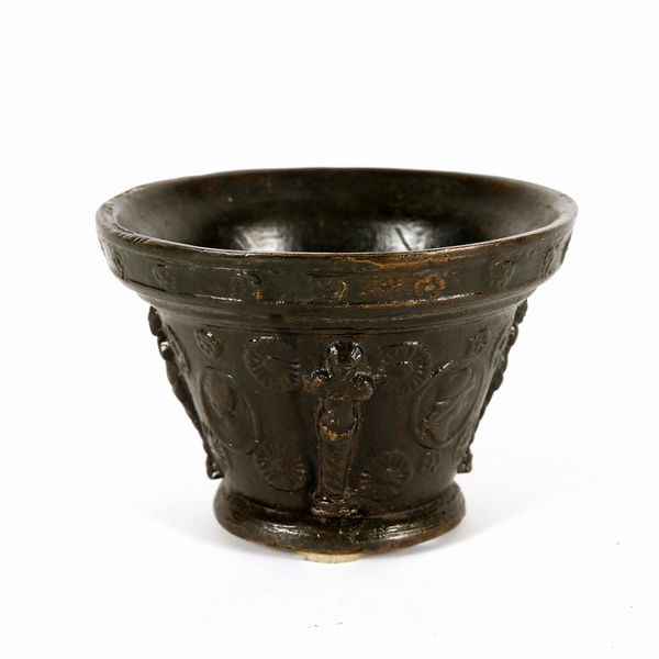 MANIFATTURA ITALIANA DEL XVII SECOLO : Mortaio in bronzo decorato con cariatidi.  - Asta Asta 379 | ARTE ANTICA E DEL XIX SECOLO - Dipinti antichi e antiquariato  Online - Associazione Nazionale - Case d'Asta italiane