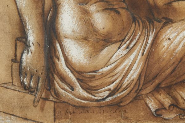 ARTISTA DEL XVII SECOLO : Figura addormentata  - Asta Asta 379 | ARTE ANTICA E DEL XIX SECOLO - Dipinti antichi e antiquariato  Online - Associazione Nazionale - Case d'Asta italiane