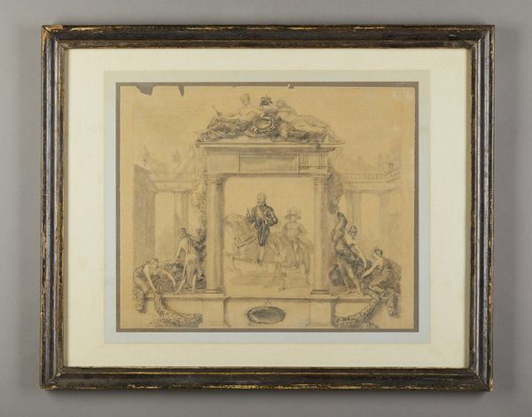 ARTISTA DEL XVIII-XIX SECOLO : Trionfo allegorico di un sovrano (Enrico IV di Francia?)  - Asta Asta 379 | ARTE ANTICA E DEL XIX SECOLO - Dipinti antichi e antiquariato  Online - Associazione Nazionale - Case d'Asta italiane