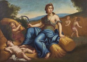 ARTISTA DEL XVII SECOLO - Allegoria dell'estate
