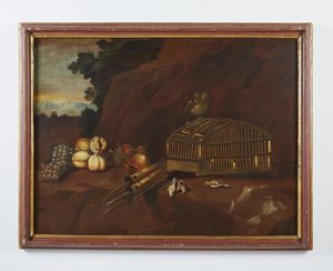 ARTISTA NAPOLETANO DEL XVII SECOLO : Coppia di dipinti raffiguranti natura morta di frutta e cacciagione  - Asta Asta 379 | ARTE ANTICA E DEL XIX SECOLO - Dipinti antichi e antiquariato  Online - Associazione Nazionale - Case d'Asta italiane