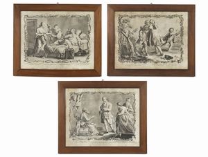 VOLPATO GIOVANNI (1733 - 1803) - Le opere corporali di misericordia