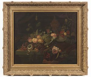 ARTISTA NORDEUROPEO DEL XVIII SECOLO : Natura morta di fiori  - Asta Asta 379 | ARTE ANTICA E DEL XIX SECOLO - Dipinti antichi e antiquariato  Online - Associazione Nazionale - Case d'Asta italiane