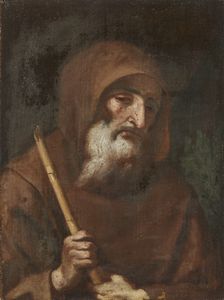 ARTISTA DELL'ITALIA MERIDIONALE XVII-XVIII SECOLO - San Francesco da Paola