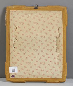 MANIFATTURA DEL XIX SECOLO : Specchiera in legno dorato con grottesche agli angoli  - Asta Asta 379 | ARTE ANTICA E DEL XIX SECOLO - Dipinti antichi e antiquariato  Online - Associazione Nazionale - Case d'Asta italiane