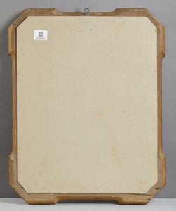 MANIFATTURA DEL XIX SECOLO : Specchiera a vassoio in legno intagliato e dorato  - Asta Asta 379 | ARTE ANTICA E DEL XIX SECOLO - Dipinti antichi e antiquariato  Online - Associazione Nazionale - Case d'Asta italiane