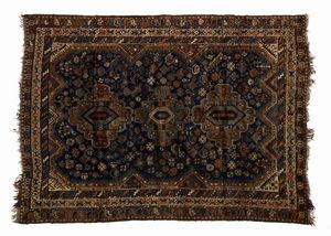 KURDISTAN - Tappeto a decorazione geometrica, Persia del sud