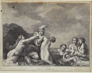 EREDI BENEDETTO (1750 - 1812) - Aci e Galatea