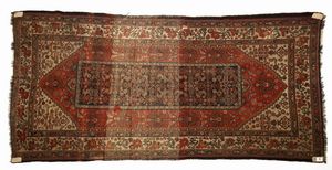 KURDISTAN : Tappeto a decori geometrici, inizi del XX secolo  - Asta Asta 379 | ARTE ANTICA E DEL XIX SECOLO - Dipinti antichi e antiquariato  Online - Associazione Nazionale - Case d'Asta italiane