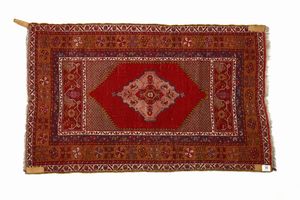 KIRCHERIR : Tappeto Turco, primi novecento  - Asta Asta 379 | ARTE ANTICA E DEL XIX SECOLO - Dipinti antichi e antiquariato  Online - Associazione Nazionale - Case d'Asta italiane