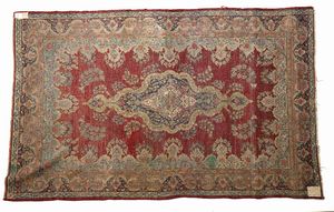 KIRMAN : Tappeto Kirman, Persia, 1950 circa  - Asta Asta 379 | ARTE ANTICA E DEL XIX SECOLO - Dipinti antichi e antiquariato  Online - Associazione Nazionale - Case d'Asta italiane