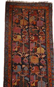 KARABAGH : Tappeto passatoia con decorazioni geometriche, 1940 circa  - Asta Asta 379 | ARTE ANTICA E DEL XIX SECOLO - Dipinti antichi e antiquariato  Online - Associazione Nazionale - Case d'Asta italiane