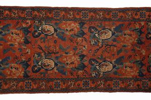 SENNE' : Tappeto passatoia Senn�, Persia  - Asta Asta 379 | ARTE ANTICA E DEL XIX SECOLO - Dipinti antichi e antiquariato  Online - Associazione Nazionale - Case d'Asta italiane