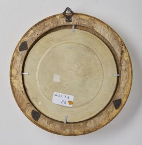 CASTELLI D'ABRUZZO, XVIII SECOLO : Piccolo piattto in maiolica policroma raffigurante Adamo ed Eva nel giardino dell'Eden  - Asta Asta 379 | ARTE ANTICA E DEL XIX SECOLO - Dipinti antichi e antiquariato  Online - Associazione Nazionale - Case d'Asta italiane