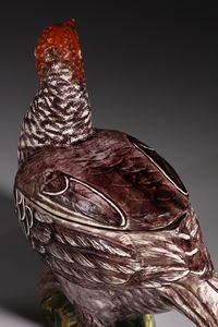 MANIFATTURA BARETTONI, NOVE, INIZI DEL XX SECOLO : Attribuito a. Coppia di terrine con coperchio in terraglia policroma in forma di capponi  - Asta Asta 379 | ARTE ANTICA E DEL XIX SECOLO - Dipinti antichi e antiquariato  Online - Associazione Nazionale - Case d'Asta italiane