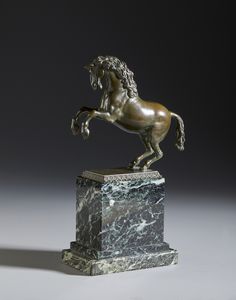 FANELLI FRANCESCO (1590 - 1653) - Dal modello di. Cavallo rampante