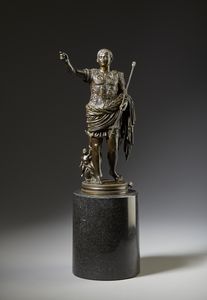 BOSCHETTI BENEDETTO (1820 - 1860) - Attribuito a. Augusto di Prima Porta