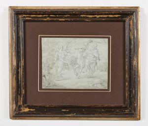 ARTISTA DEL XVII SECOLO : L'asina di Balaam  - Asta Asta 379 | ARTE ANTICA E DEL XIX SECOLO - Dipinti antichi e antiquariato  Online - Associazione Nazionale - Case d'Asta italiane