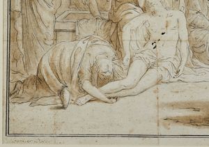 ARTISTA DEL XVIII SECOLO : Compianto sul Cristo morto  - Asta Asta 379 | ARTE ANTICA E DEL XIX SECOLO - Dipinti antichi e antiquariato  Online - Associazione Nazionale - Case d'Asta italiane