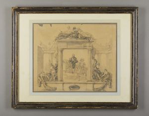 ARTISTA DEL XVIII-XIX SECOLO : Trionfo allegorico di un sovrano (Enrico IV di Francia?)  - Asta Asta 379 | ARTE ANTICA E DEL XIX SECOLO - Dipinti antichi e antiquariato  Online - Associazione Nazionale - Case d'Asta italiane