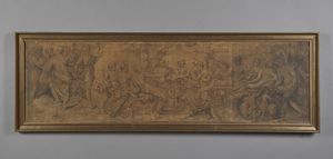 ARTISTA DEL XVIII-XIX SECOLO : Convivio degli dei  - Asta Asta 379 | ARTE ANTICA E DEL XIX SECOLO - Dipinti antichi e antiquariato  Online - Associazione Nazionale - Case d'Asta italiane