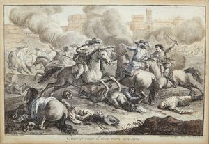 ZUCCARELLI FRANCESCO  (1702 - 1788) - Guerrier vago d'onor morte non teme
