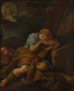 ARTISTA DELL'ITALIA SETTENTRIONALE DEL XVII SECOLO - Diana ed Endimione